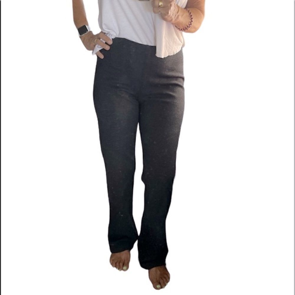 Eileen Fisher Viscose Blend Pull on Gray Pants.Size XS